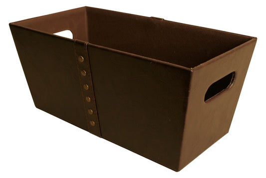 Seasoned Leather Faux Tote