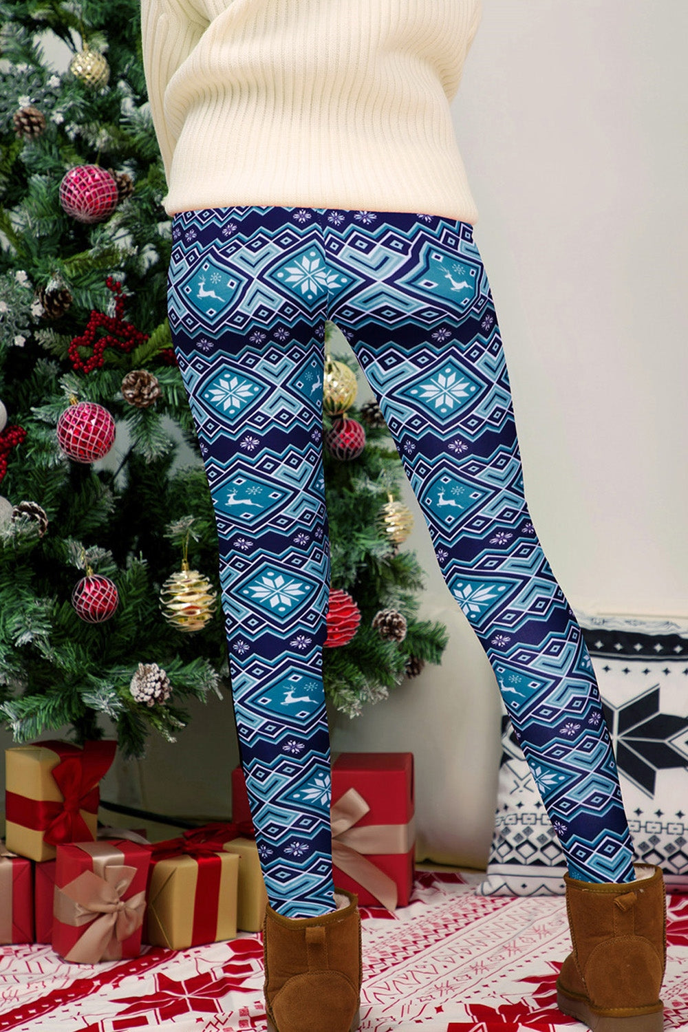 Full Size Geometric Leggings